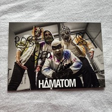 Autogrammkarte Hämatom 2026 handsigniert Fü...