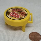 Vintage Fisher Price little people yellow BBQ Grill