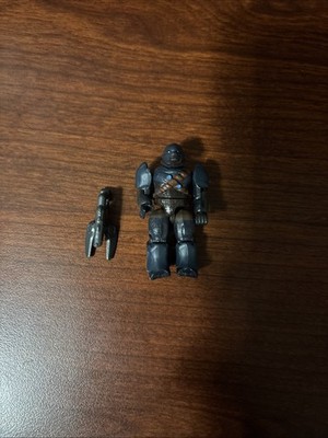 HALO MEGA BLOKS COBALT BLUE COVENANT BRUTE W/ SPIKER RIFLE