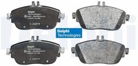 Delphi LP2441 Bremsbelagsatz FüR Scheibenbremse Bremsbelagsatz