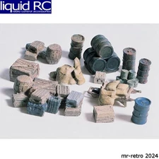 Woodland Scenics D203 HO Crates/Barrels/Sacks