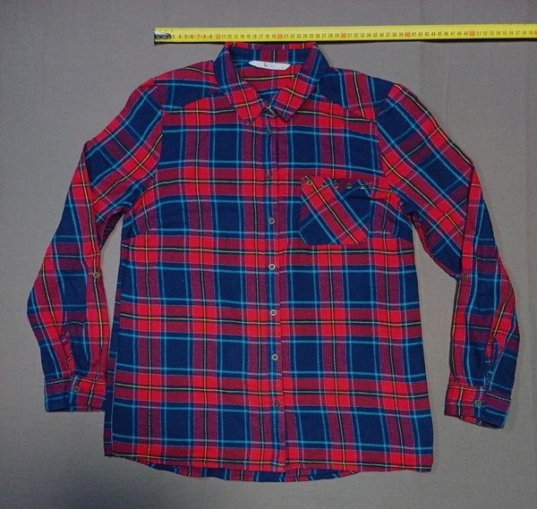 Women TU Shirt Red Cotton 36 / S / 44