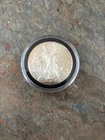 2009 American Silver Eagle Coin Slightly Toned In Capsule