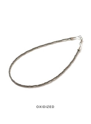 Navajo Pearl Silver Necklace 3mm