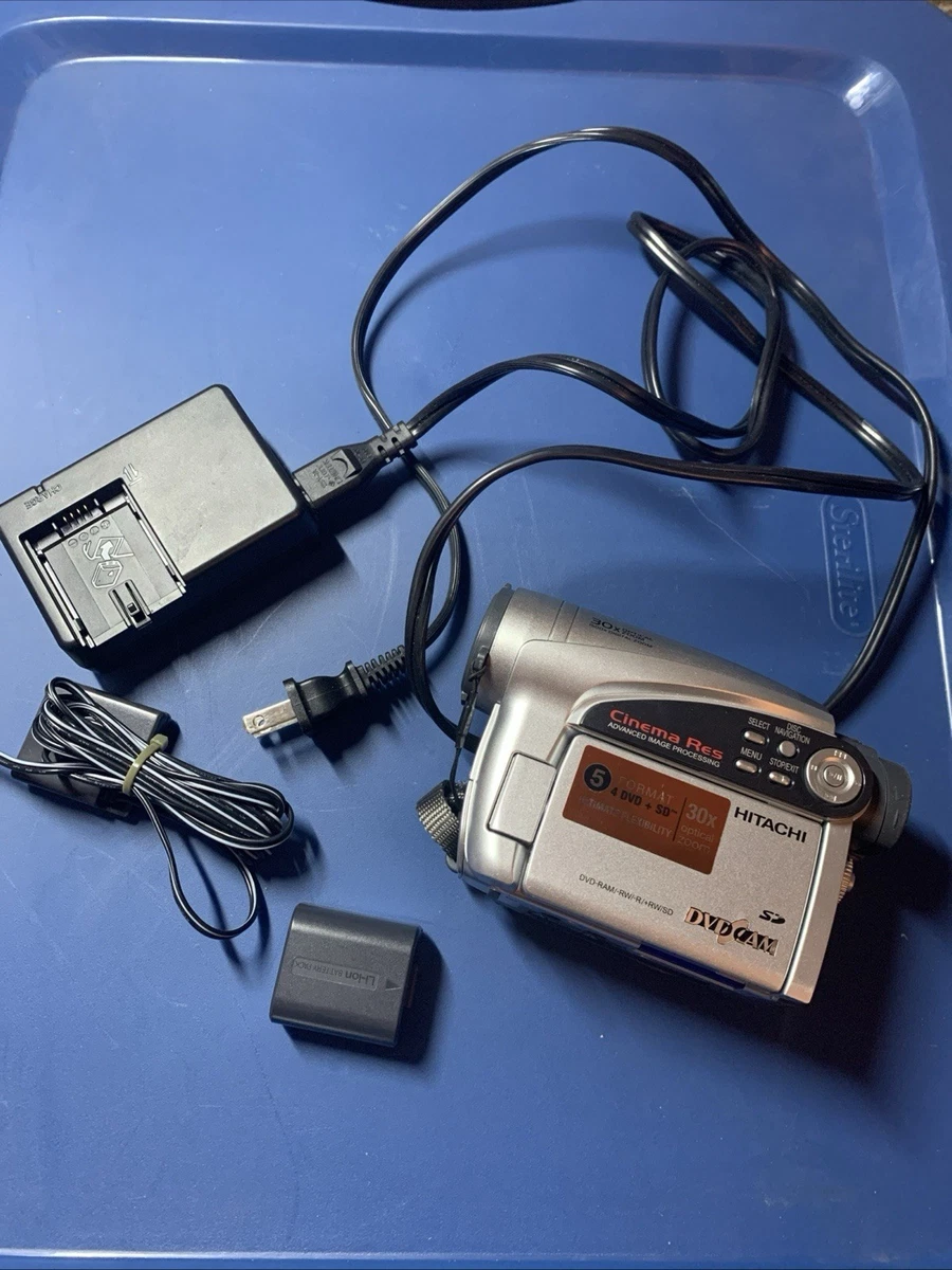 Hitachi Standard Definition Camcorders 1500x Digital Zoom for sale