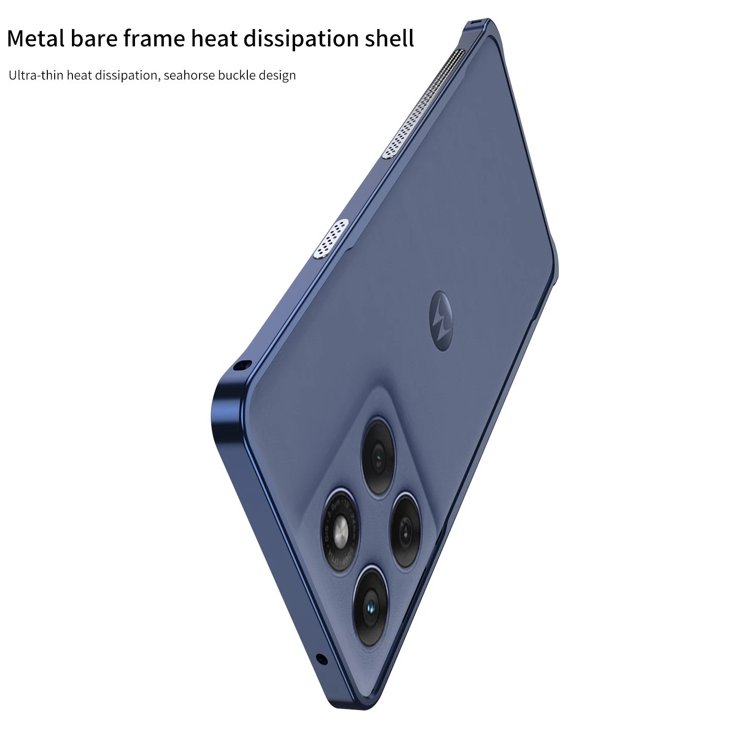 铝合金金属框架防撞盖适用于摩托罗拉 Edge 60 Fusion 60 Pro 60s - 第 5 张/共 20 张