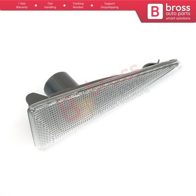 Bross BSP739 Weiß Seitenblinker Repetier Lampe Links 8200027150 für Renault