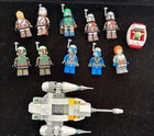 Authentic LEGO Mixed Lot Of Star Wars Mandalorian Mini figures + Ship