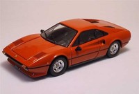 1:43 Best Ferrari 308 Gtb 1975 Pininfarina Red BE9199 Modellbau