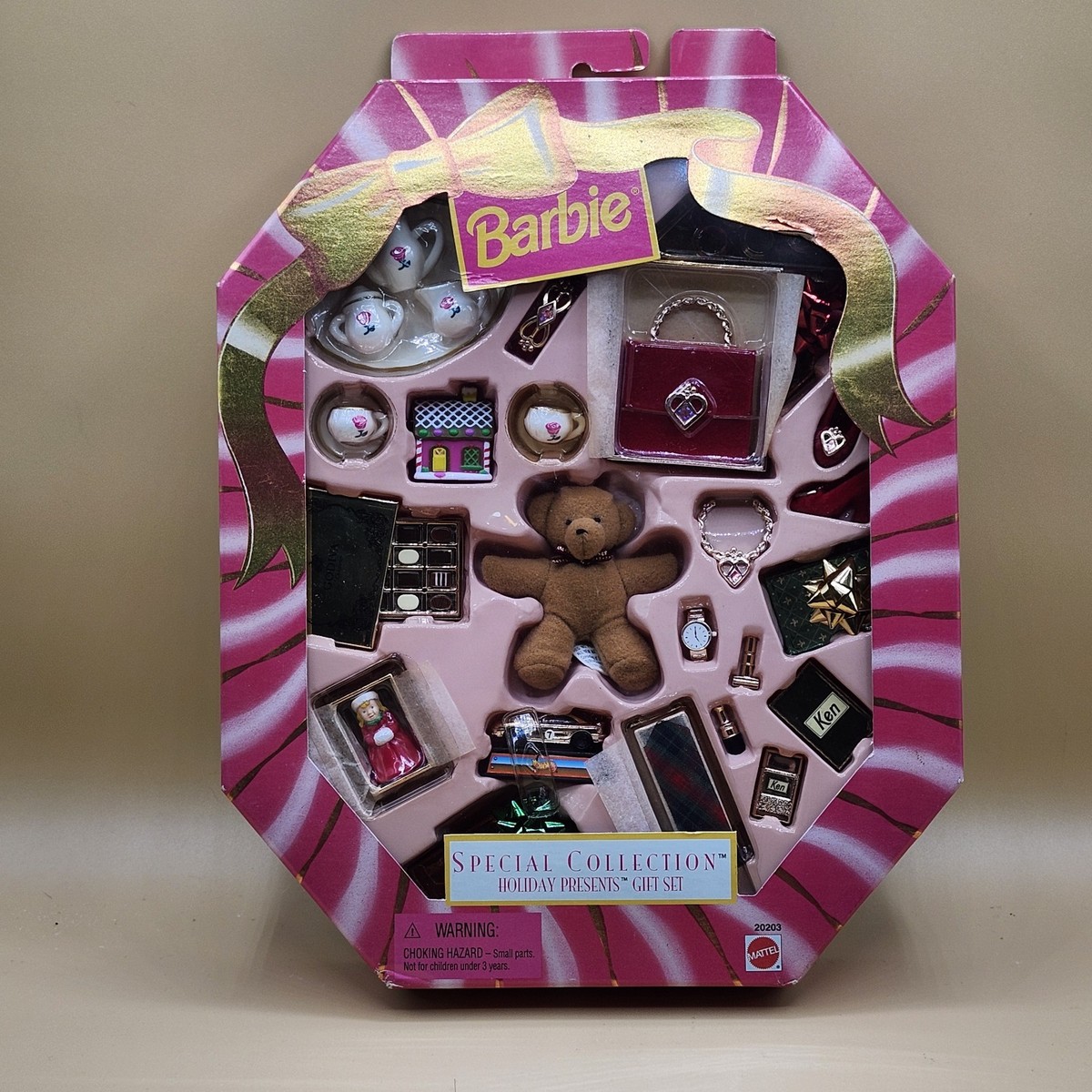 バービー スペシャルコレクション　ホリデー　プレゼント　ギフトセット Barbie Special Collection Holiday Presents Gift Set 1998 Mattel