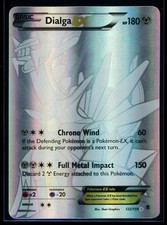 DIALGA EX 2014 Pokemon XY #122/119 Forze Fantasma Holo Full Art Secret Raro quasi nuovo
