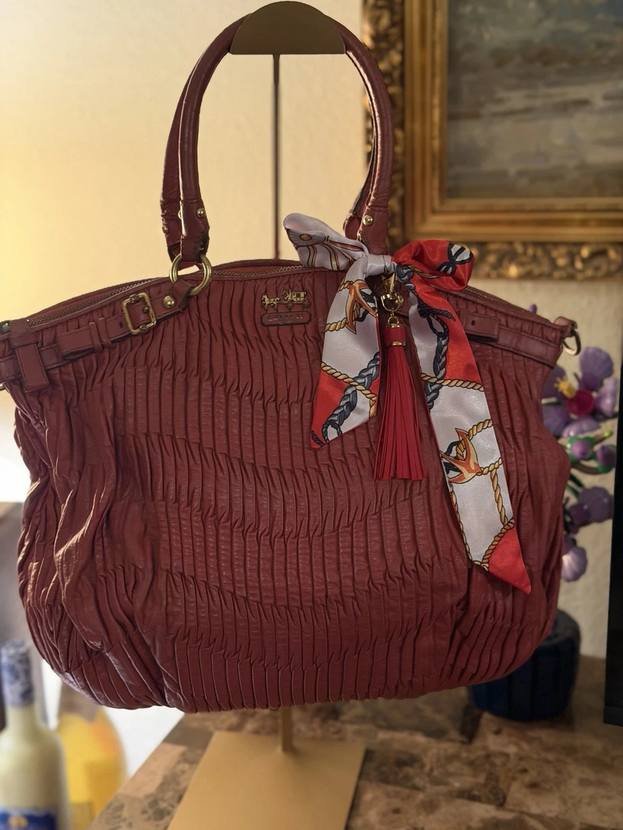 Coach Madison Satchel/Top Handle Bag Solid Bags & Handbags for