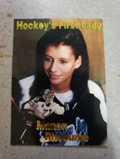 Manon Rheaume Female Hockey Star Pick #3 1995 Investors Journal GOLD WOW