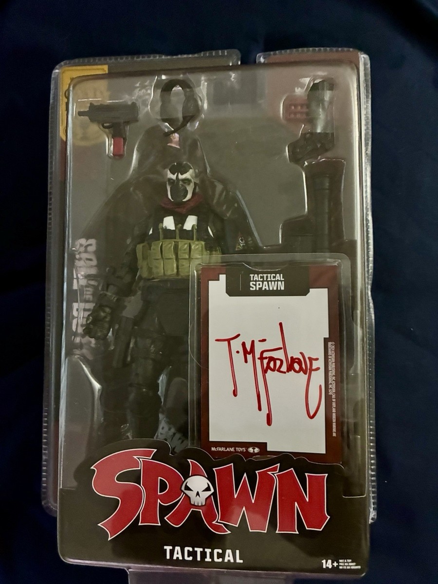 McFarlane Toys Gold Label CALL OF DUTY Tactical Spawn Autograph