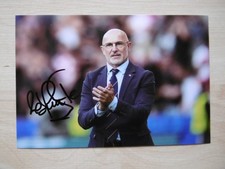 Luis De La Fuente "Coach Spain" autograph signed 10x15 cm picture