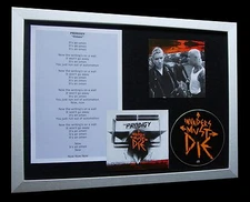 THE PRODIGY Omen+Invaders LTD MUSIC CD QUALITY FRAMED DISPLAY+EXPRESS WORLD SHIP
