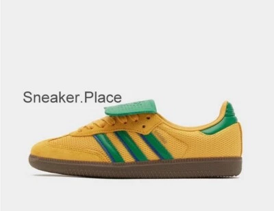 Adidas Originals Samba Lt En Jaune Et Vert Uk 7 - Us 7.5 - Eur 40 2/3 - Photo 1/4