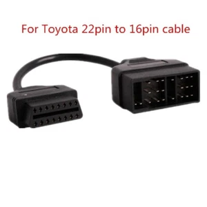 22Pin OBD1 Aux 16Pin OBD2 Partie de ligne de câble de conversion pour TOY TA Scanner diagnostique