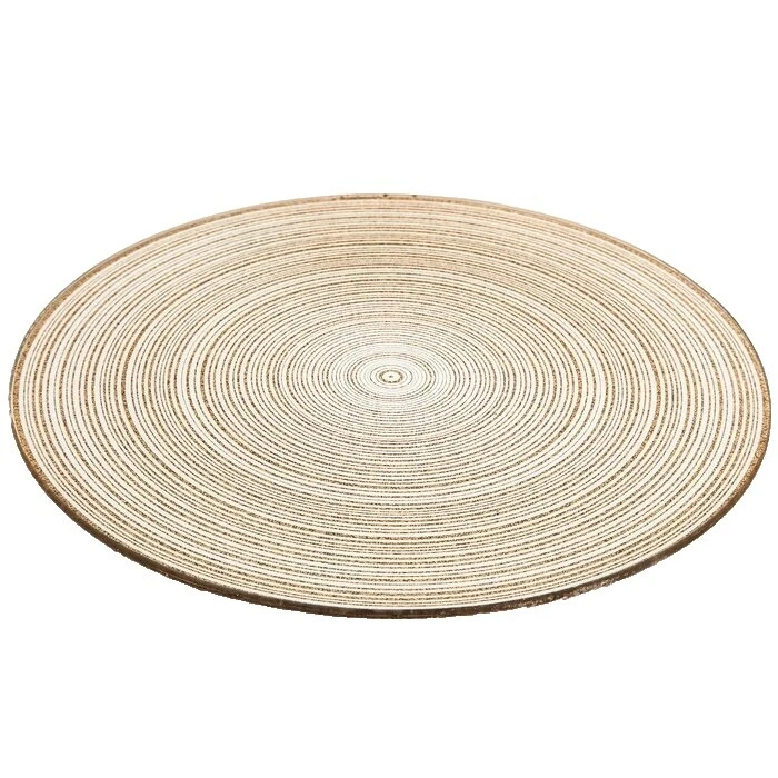 Placas de Vela Art Deco de Vidrio/bandejas