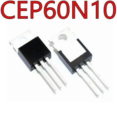 10PCS CEP60N10 TO-220 100V 60A