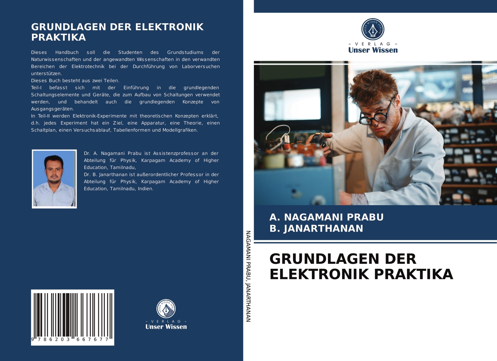 Thumbnail - Grundlagen Der Elektronik Praktika | A. Nagamani Prabu (u. A.) |