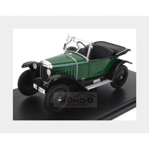 1:24 EDICOLA Opel 4/12 Ps Laubfrosch Cabriolet Open 1924 Red Black AB24P019 - Immagine 2 di 2