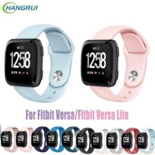 US For Fitbit Versa 2 1/Lite/SE Sport Band Wrist Watch Band Silicone Strap Soft