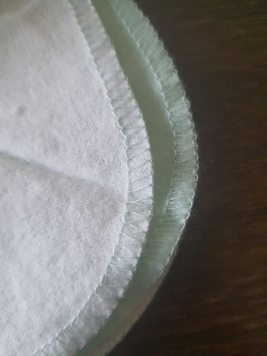 Child of Mine Carter's Baby Blanket Flannel Receiving White Hearts mint Green - Picture 4 of 7