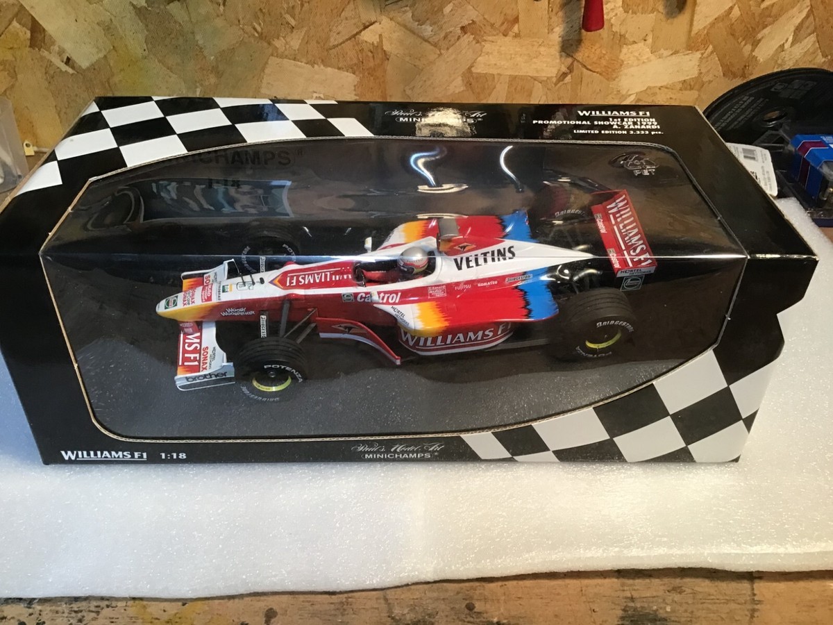 ウィリアムズ F1 ショーカ― 1999 ザナルディ 1/18