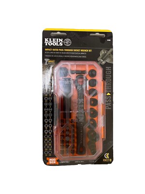 Klein Tools 65300 32-PCs Pass Through Socket Set | MODBOX and KNCT ...