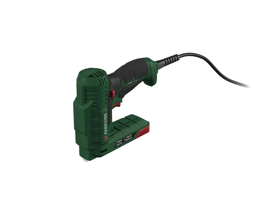 Elektrotacker PHET 15 C2 PARKSIDE Tacker Nagler Inkl. Klammern und Nägel 70W Neu - Bild 4 von 4