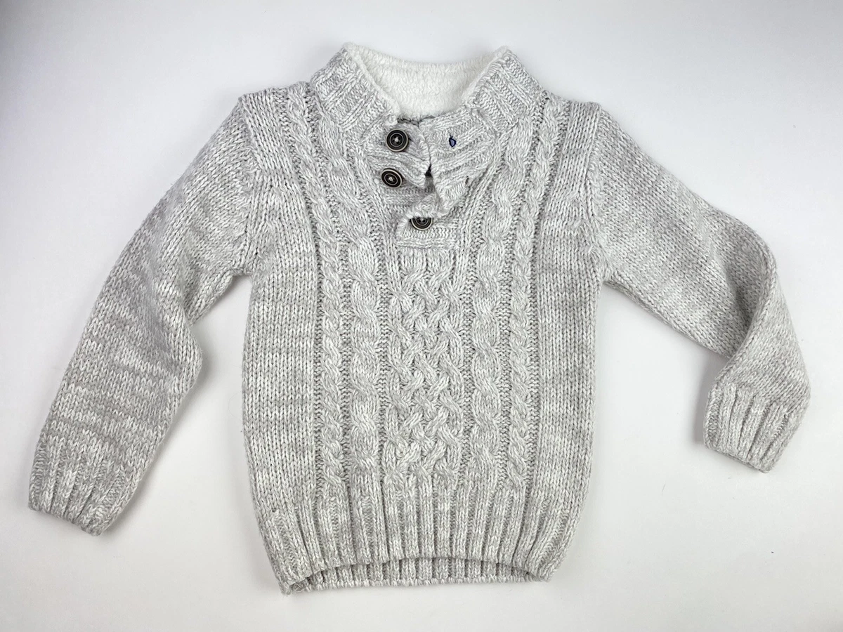 Baby boy cable knit sweater sale