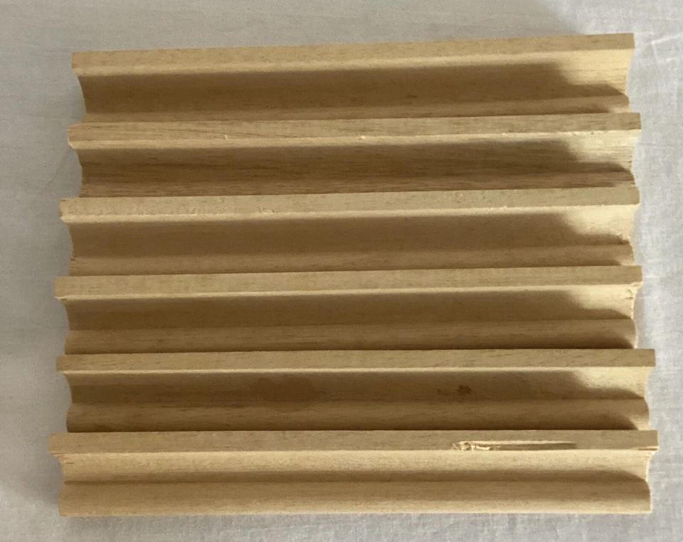 Lote de 14 juegos de madera artesanías artesanales para azulejos Scrabble Foto 4 de 4