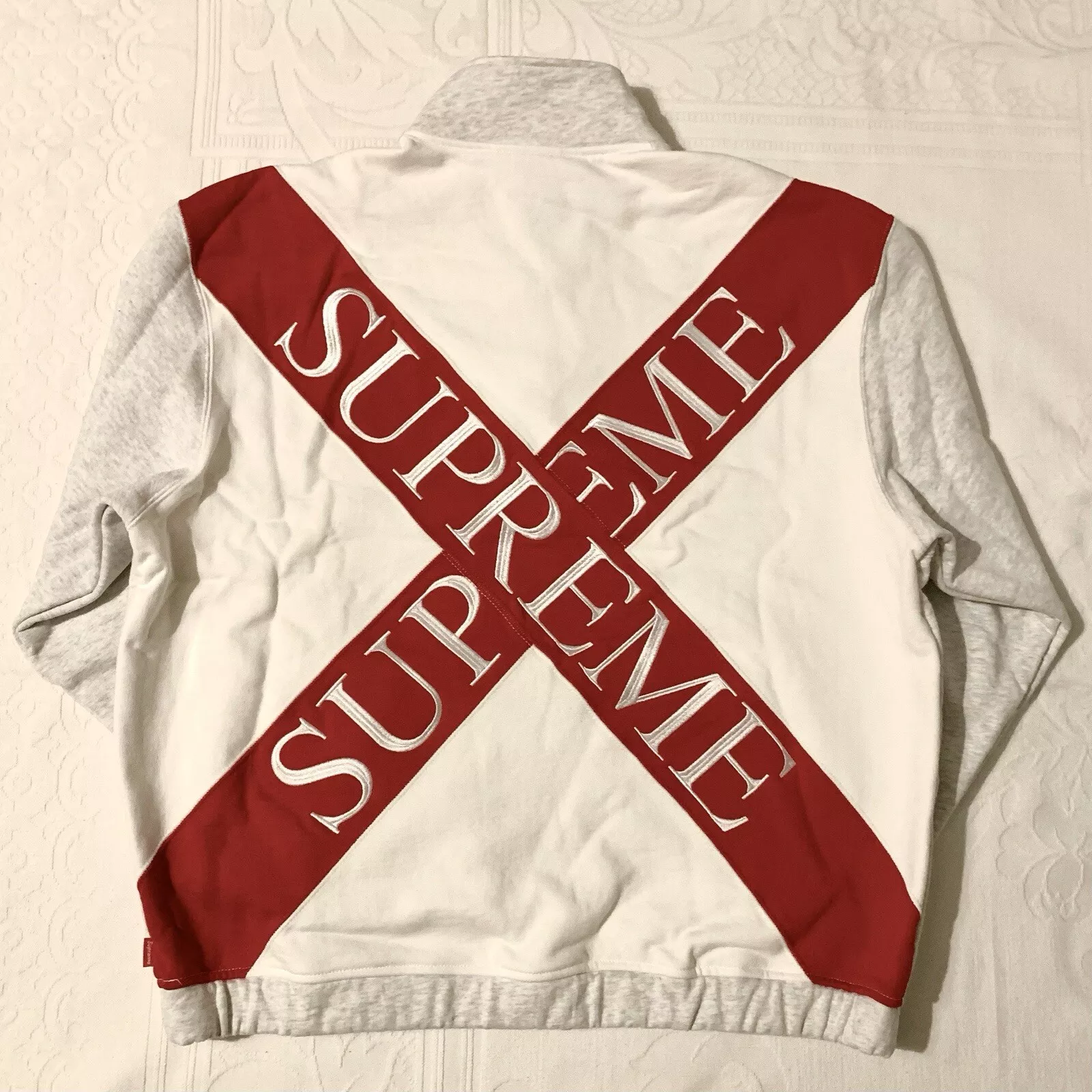 Pull demi zippé Supreme Cross