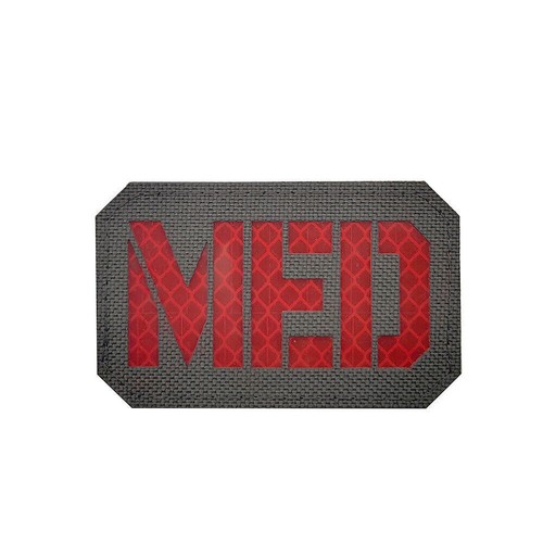 Hook Loop Army Airsoft MED Medic Tactical Patch First Aid Badge IR Reflective - Picture 18 of 22