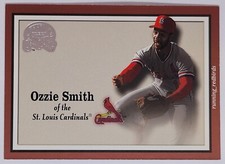2000 Fleer Greats of the Game Ozzie Smith #8 HOF Cardinals- 10+ Items Ship FREE!