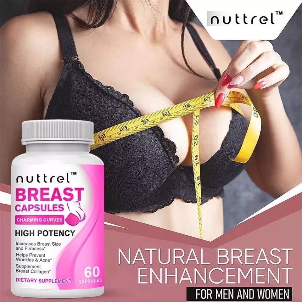 Breast Maxx Natural Breast Enhancement 60 Pills for Men and Women Growth Bigger