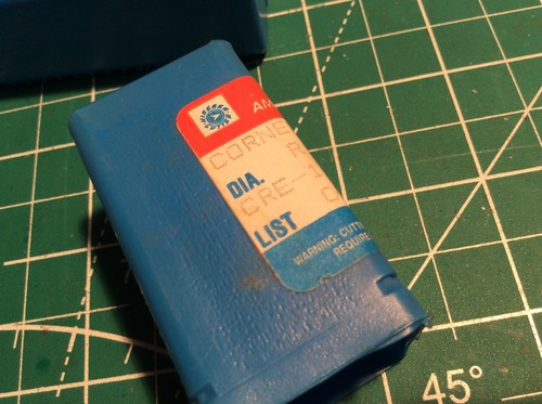 1 pz Mulino tondo angolare raggio 1/8" Butterfield HSH 9379 S202 nuovo (288) - Foto 2 di 6