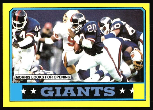 1986 Topps Football New York Giants #137