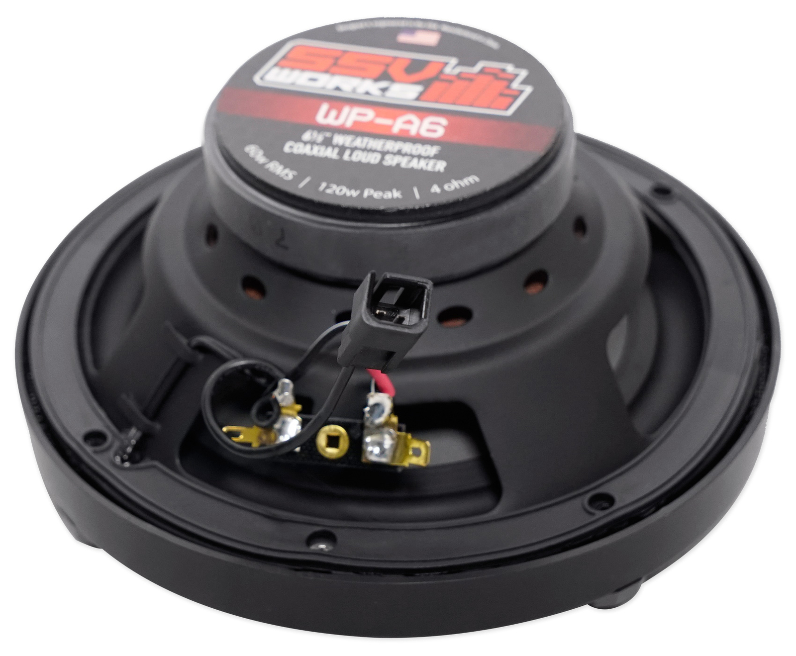 Водонепроницаемые динамики SSV WORKS WP-A6 65 мощностью 240 Вт для Polaris RZRATVUTVCartJeep
