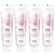 Pack Of 4 x 100g STRIDE Probiotic whitening toothpaste(Peach) FREE SHIPPING
