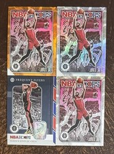 2019-20 Hoops Premium Stock Frequent Flyers Derrick Jones Jr +GET OUT THE WAY OR