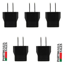 5 x Outlet 220 Volt to Output 110 Volt Travel - Flat Travel US Plug Adapter