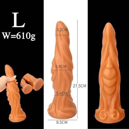 Anal Plug Long Dildo Toys Massage Suction Cup Ass Plug Anal Dilator Adult Toys - Picture 26 of 30