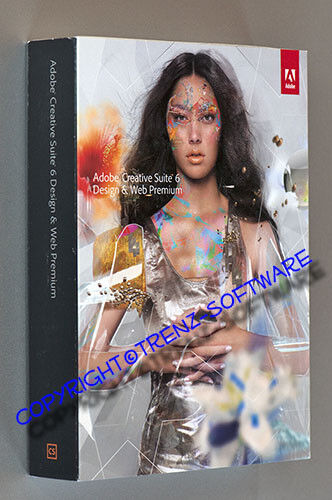 neu: Adobe Creative Suite 6 Design &Web Premium Mac Vollversion Box deutsch  CS6 - Bild 1 von 1