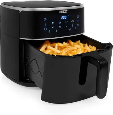 FRIGGITRICE ELETTRICA AD ARIA AEROFRYER PRINCESS 182254 SENZA OLIO 8 LITRI XXL