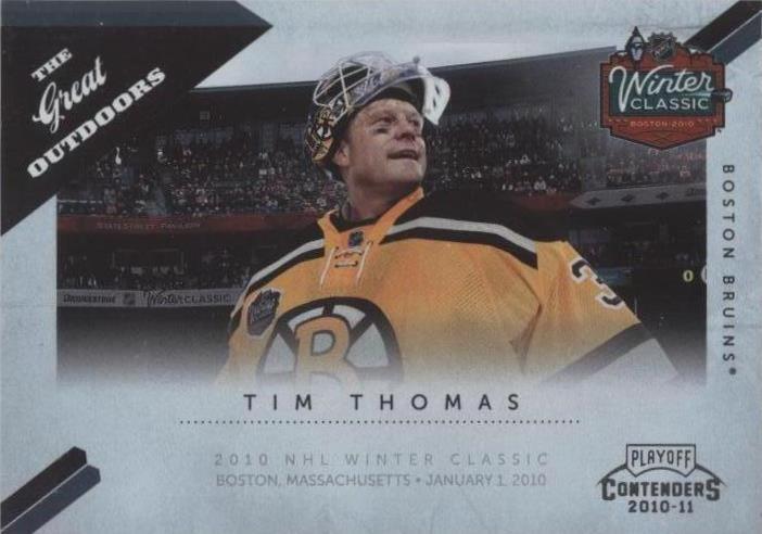 2010-11 Panini Playoff Contenders - Tim Thomas #11 - 1 of 1