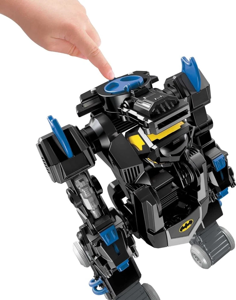 Fisher-Price Transformable Imaginext Batbot DC Super Friends Nuevo Foto 4 de 4