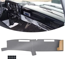 KEYOOG Dashboard Cover Dash Mat Fit for 1986-1981 Chevy/G-MC C10 C20 C30 K10 K20