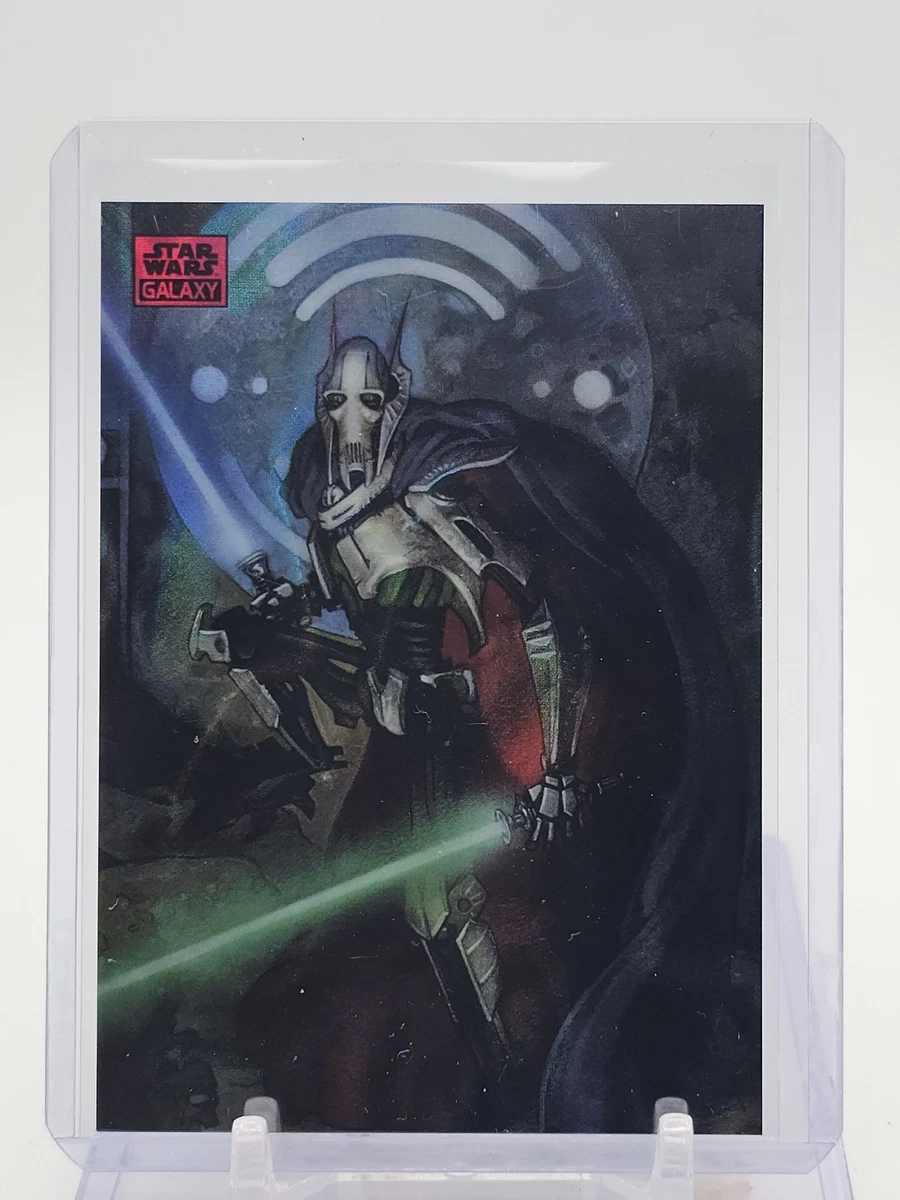 Topps General Grievous Star Wars Collectable Trading Cards for